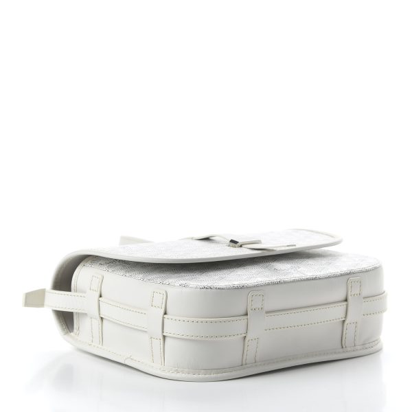 Goyardine Belvedere II PM Messenger Bag White