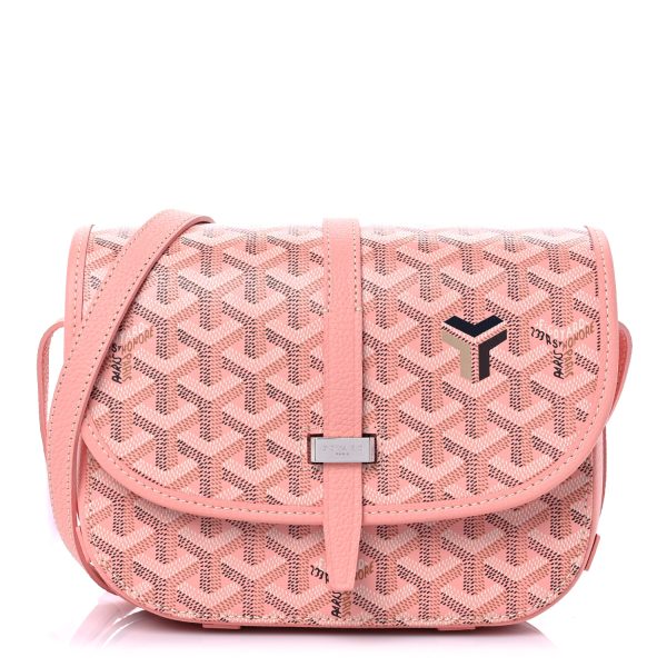 Goyardine Belvedere PM Messenger Bag Pink