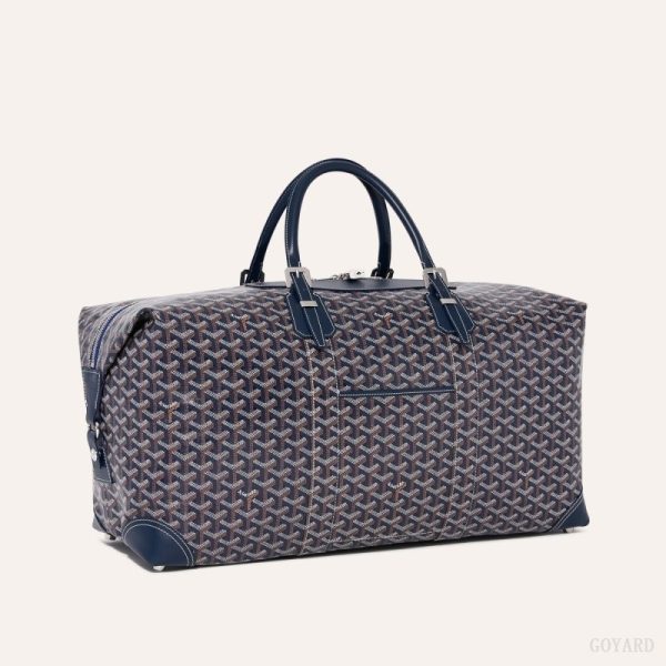 Goyard Bowling 55 Bag Navy Blue