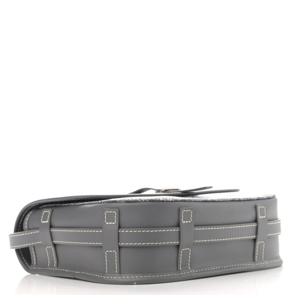 Goyardine Belvedere PM Messenger Bag Gray