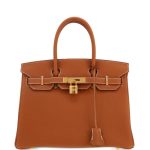 Hermès  2024 Birkin brown bag