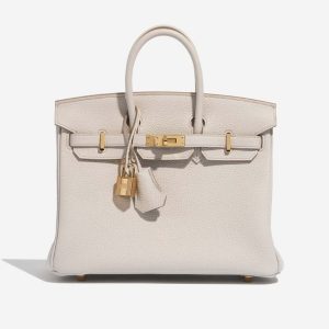 Hermès Birkin Togo Beton White