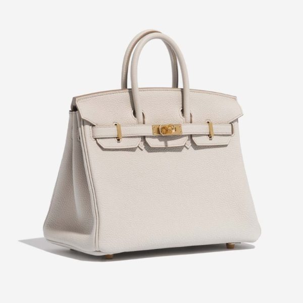 Hermès Birkin Togo Beton White