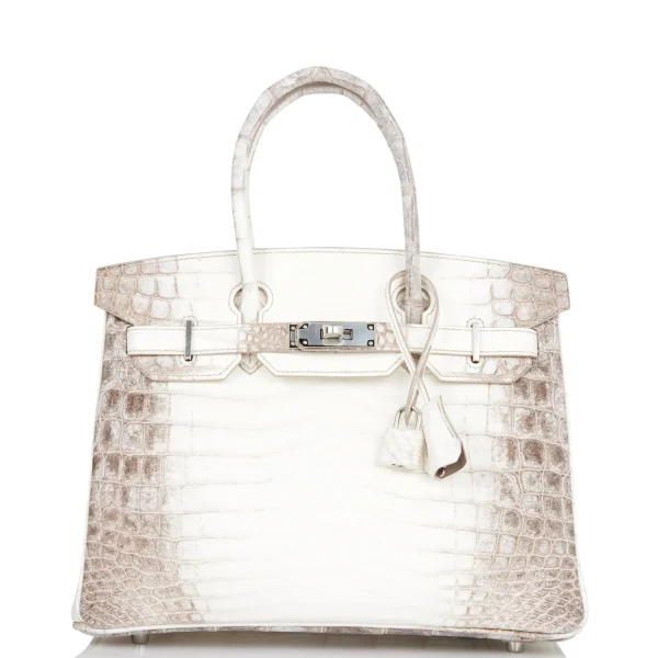 Hermès Birkin 30 Himalaya Crocodile Palladium