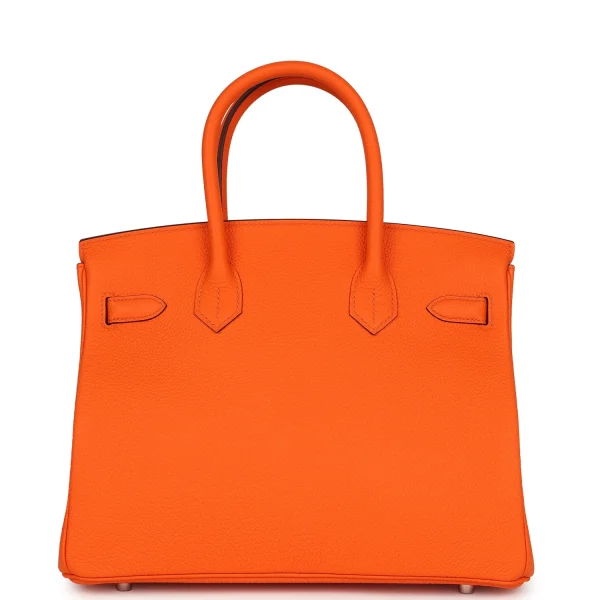 Hermès Birkin 30 Orange Minium Togo Palladium