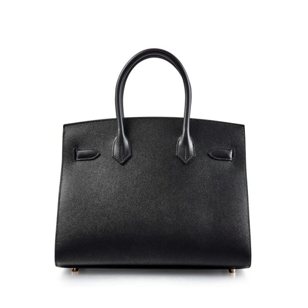 Hermès Black Epsom Madame Birkin Sellier Gold