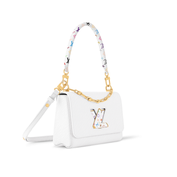 Louis Vuitton M13678 LV x TM Twist MM Slim White