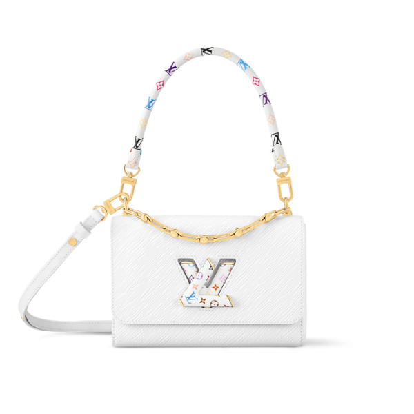 Louis Vuitton M13678 LV x TM Twist MM Slim White