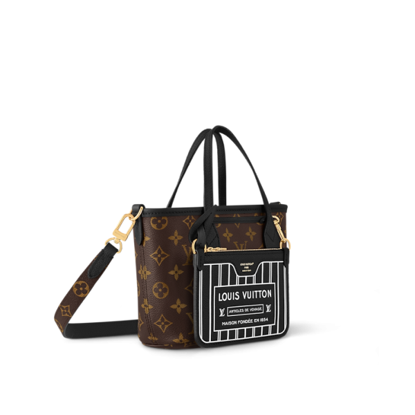 Louis Vuiton M12099 Neverfull Inside Out BB Black