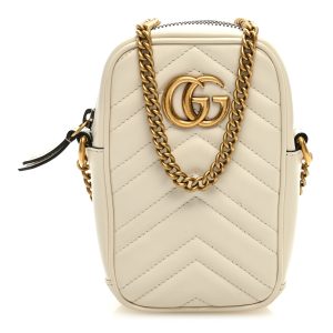 GUCCI GG Marmont vertical phone mini bag