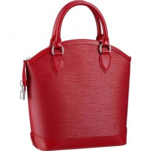 Louis Vuitton Lockit M4229E Red EPI Leather Bag