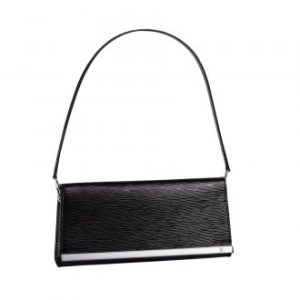 Louis Vuitton Sevigne Clutch M4055N Black EPI Leather Bag