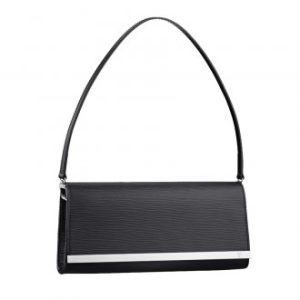 Louis Vuitton Sevigne Clutch M40522 Black EPI Leather Bag