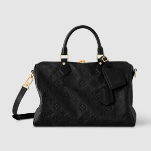 Louis Vuitton M47186 Speedy Soft 30 Black