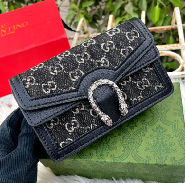 GUCCI DIONYSUS MINI GG LEATHER BAG