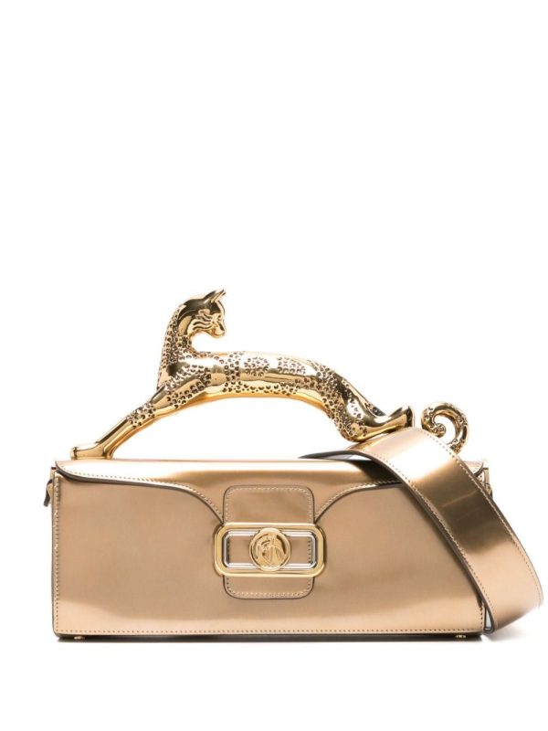 Lanvin Women's Rateau Pencil Cat Leather Bag