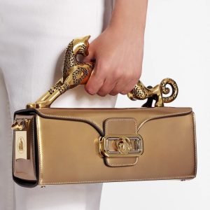 Lanvin Women's Rateau Pencil Cat Leather Bag