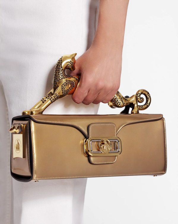 Lanvin Women's Rateau Pencil Cat Leather Bag
