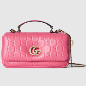 GUCCI GG Milano small top handle pink bag