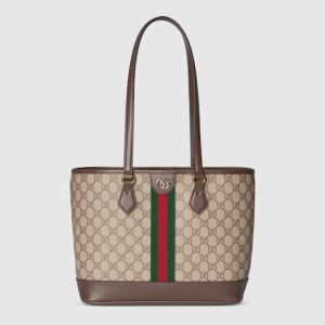 GUCCI Ophidia medium tote beige