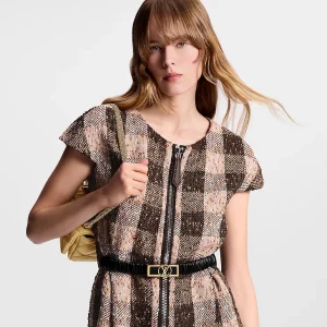 LV Dauphine Smoke 25mm Belt