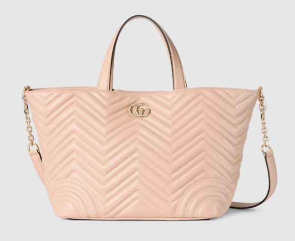 Gucci Betty Medium Tote Pale Pink Bag