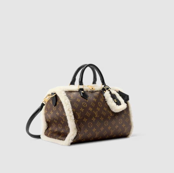 Louis Vuitton Speedy Soft 30 Teddy Bag