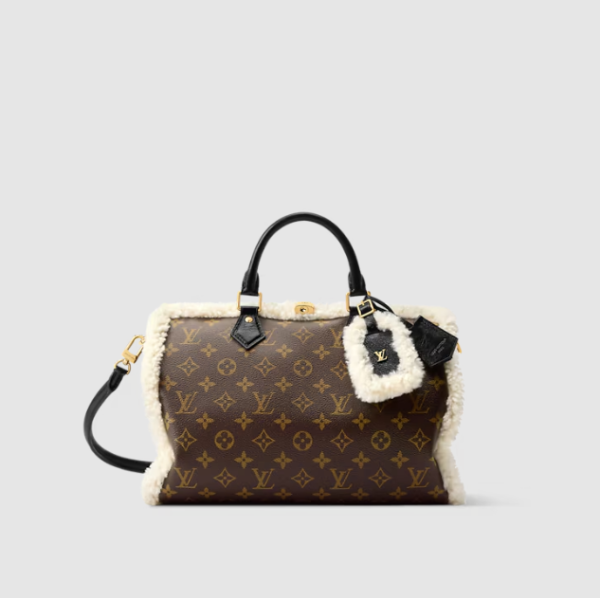Louis Vuitton Speedy Soft 30 Teddy Bag