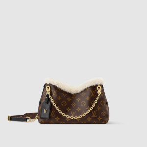 Louis Vuitton CarryAll BB Monogram Shearling Bag