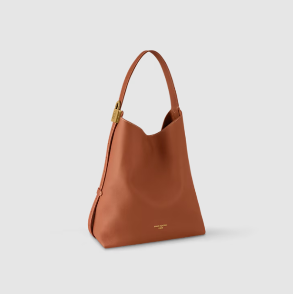 Louis Vuitton Low Key Hobo Cognac Brown MM Bag